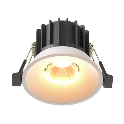 Светильник встраиваемый Maytoni Round DL058-12W2.7K-W Белый