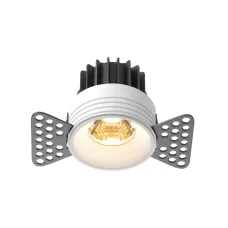 Светильник встраиваемый Maytoni Round DL058-7W2.7K-TRS-W Белый