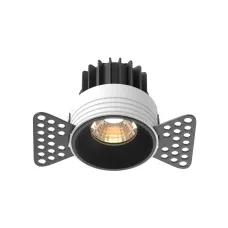 Светильник встраиваемый Maytoni Round DL058-7W3K-TRS-B Черный