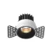 Светильник встраиваемый Maytoni Round DL058-7W3K-TRS-B Черный Светильник встраиваемый Maytoni Round DL058-7W3K-TRS-B Черный