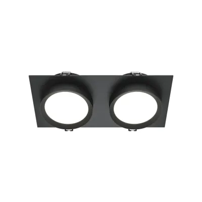 Светильник встраиваемый Hoop GX53 2x12W DL086-02-GX53-SQ-B