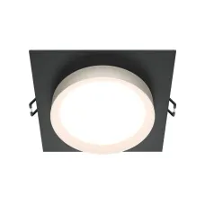 Светильник встраиваемый Maytoni Hoop DL086-GX53-SQ-BW Черный