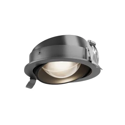 Светильник встраиваемый Maytoni Lens DL105-12W4K-B Черный
