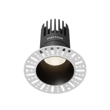 Светильник встраиваемый Maytoni Dip DL122-15W-4K-TRS-B Черный