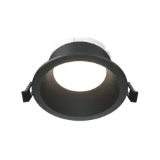 Светильник встраиваемый Пай GX53 IP44 черный (арт.DL126-GX53-B)
