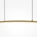 Светильник подвесной  Maytoni Curve MOD243PL-L18BSK LED 15W Латунь