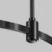 Шинопровод круглый из полукругов 1500мм Flarity черный Maytoni TRX154-2SR-D1500-B