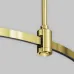 Шинопровод полукруг 800 мм Flarity латунь Maytoni TRX154-SR-D800-BS
