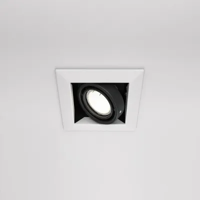 Светильник встраиваемый Maytoni Metal Modern DL008-2-01-W Белый