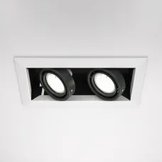 Светильник встраиваемый Maytoni Metal Modern DL008-2-02-W Белый