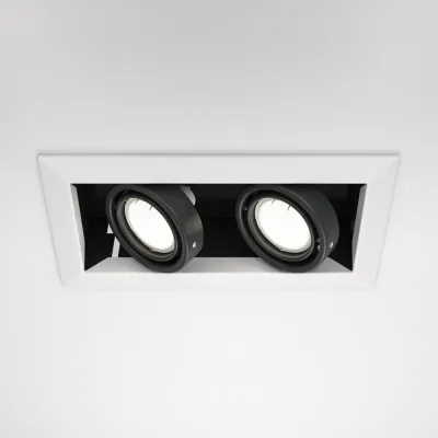 Светильник встраиваемый Maytoni Metal Modern DL008-2-02-W Белый