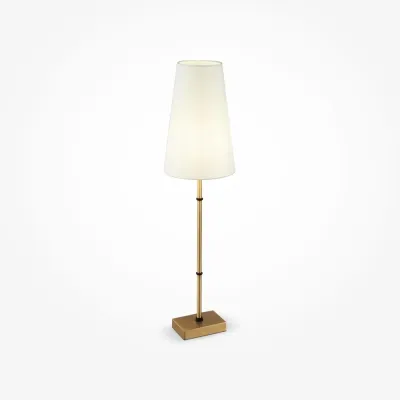 Светильник настольный Maytoni Zaragoza H001TL-01BS E14х1х40W Латунь