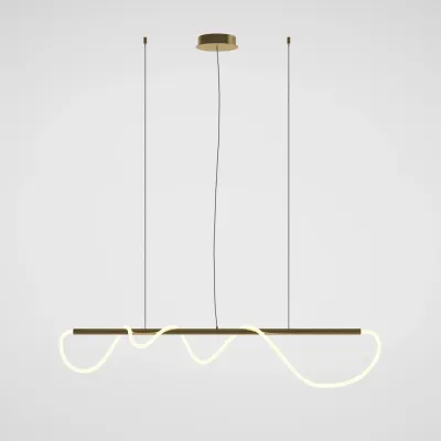 Светильник подвесной  Maytoni Tau MOD166PL-L30G3K LED 30W Золото