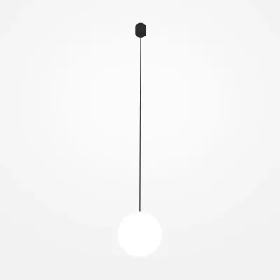 Светильник подвесной  Maytoni Luna P039PL-5W3K-20-B LED 5W Черно-белый