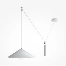 Светильник подвесной Maytoni Peso P080PL-01W E27х1х60W Белый