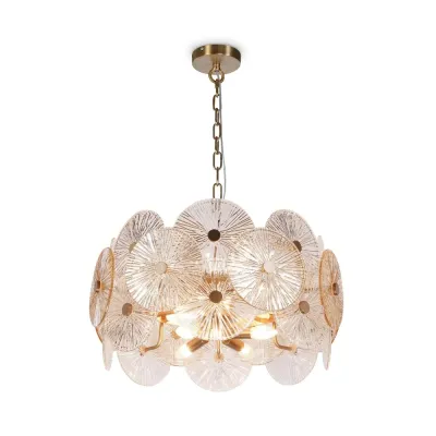 Светильник подвесной Maytoni Aster MOD007PL-08G E14х8х40W Золото