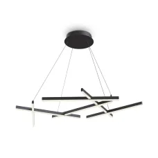 Светильник подвесной  Maytoni Line MOD016PL-L80BK LED 80W Черный