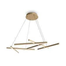 Светильник подвесной  Maytoni Line MOD016PL-L80GK LED 80W Золото