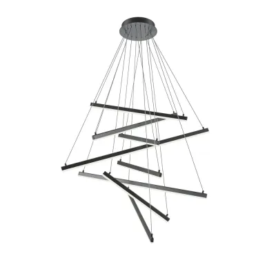 Светильник подвесной  Maytoni Line MOD016PL-L96BK LED 90W Черный