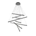 Светильник подвесной  Maytoni Line MOD016PL-L96BK LED 90W Черный