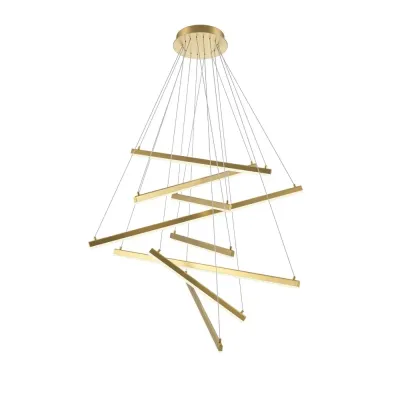 Светильник подвесной  Maytoni Line MOD016PL-L96GK LED 90W Золото