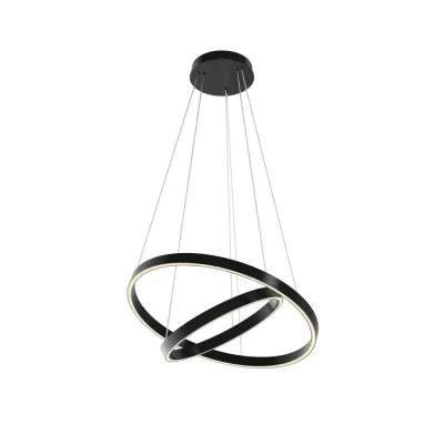 Светильник подвесной  Maytoni Rim MOD058PL-L55BK LED 57W Черный