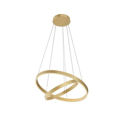 Светильник подвесной  Maytoni Rim MOD058PL-L55BSK LED 56W Латунь