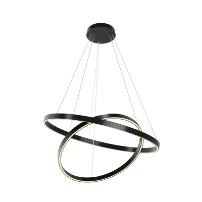 Светильник подвесной  Maytoni Rim MOD058PL-L74BK LED 83W Черный