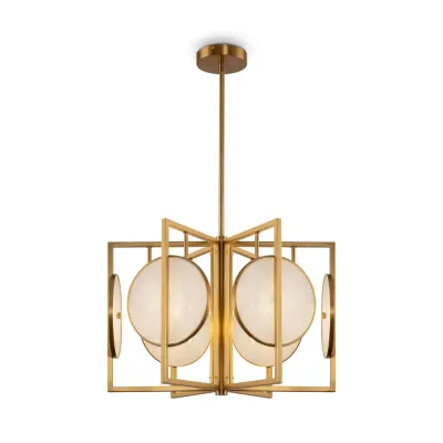 Светильник подвесной Maytoni Marmo MOD099PL-06G E14х6х40W Латунь
