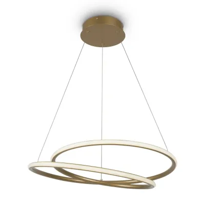 Светильник подвесной  Maytoni Nola MOD100PL-L47BSK1 LED 39W Латунь