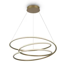Светильник подвесной  Maytoni Nola MOD100PL-L88BSK1 LED 78W Латунь