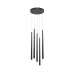 Светильник подвесной  Maytoni Cascade MOD132PL-L30BK LED 31W Черный