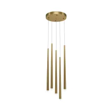 Светильник подвесной  Maytoni Cascade MOD132PL-L30BSK LED 31W Латунь