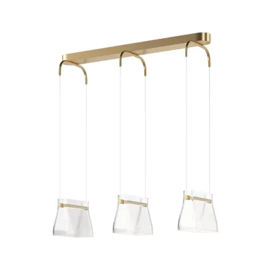 Светильник подвесной  Maytoni Cabaret MOD170PL-L24BS3K LED 20W Латунь