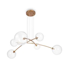 Светильник подвесной Maytoni Mood MOD172PL-06BS G4х6х20W Латунь
