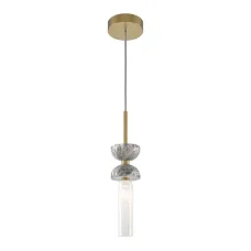 Светильник подвесной Maytoni Kyoto MOD178PL-01GR G9х1х28W Золото и серый