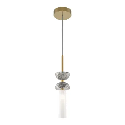 Светильник подвесной Maytoni Kyoto MOD178PL-01GR G9х1х28W Золото и серый