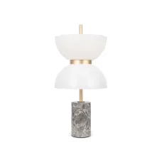 Светильник настольный Maytoni Kyoto MOD178TL-L11GR3K LED 11W Золото и серый