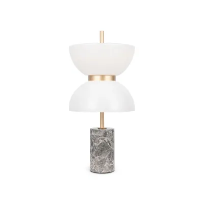 Светильник настольный Maytoni Kyoto MOD178TL-L11GR3K LED 11W Золото и серый