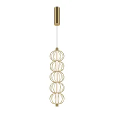 Светильник подвесной  Maytoni Golden Cage MOD216PL-L10G3K LED 17W Золото