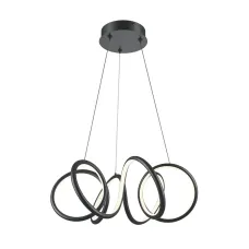 Светильник подвесной  Maytoni Curve MOD241PL-L60BK LED 52W Черный