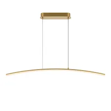 Светильник подвесной  Maytoni Curve MOD243PL-L18BSK LED 15W Латунь