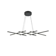 Светильник подвесной  Maytoni Halo MOD244PL-L50BK LED 40W Черный