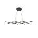 Светильник подвесной  Maytoni Halo MOD244PL-L50BK LED 40W Черный