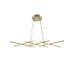 Светильник подвесной  Maytoni Halo MOD244PL-L50BSK LED 40W Латунь