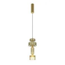 Светильник подвесной  Maytoni Level MOD253PL-L18BS3K1 LED 12W Латунь