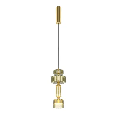 Светильник подвесной  Maytoni Level MOD253PL-L18BS3K1 LED 12W Латунь