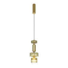 Светильник подвесной  Maytoni Level MOD253PL-L18BS3K2 LED 12W Латунь