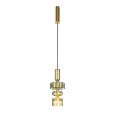 Светильник подвесной  Maytoni Level MOD253PL-L18BS3K3 LED 12W Латунь