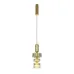 Светильник подвесной  Maytoni Level MOD253PL-L18BS3K3 LED 12W Латунь
